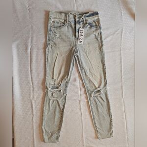 DAZE Denim Call You Back Crop High Rise Skinny Jeans Size‎ 27 NWT